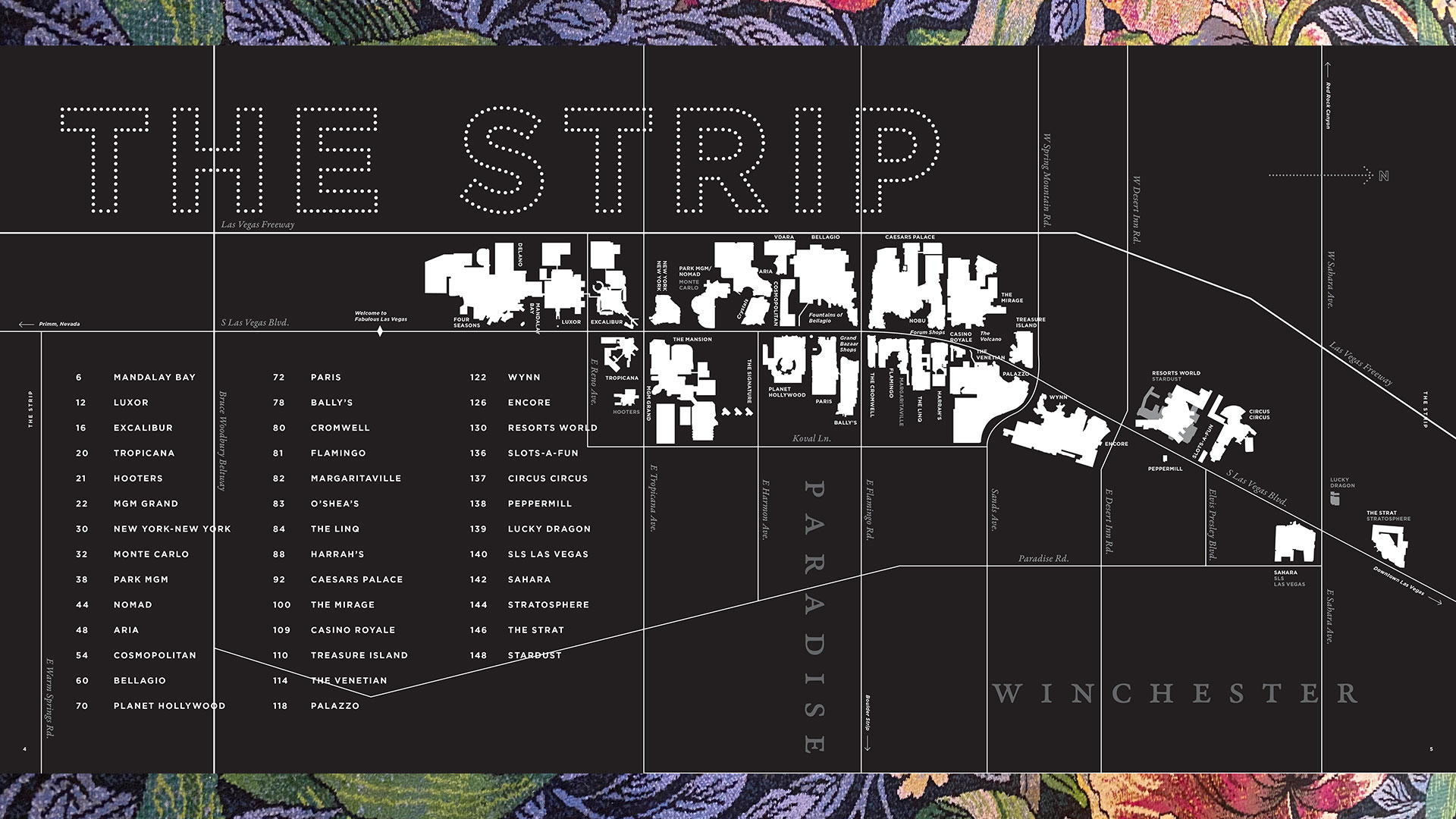 the strip map spread