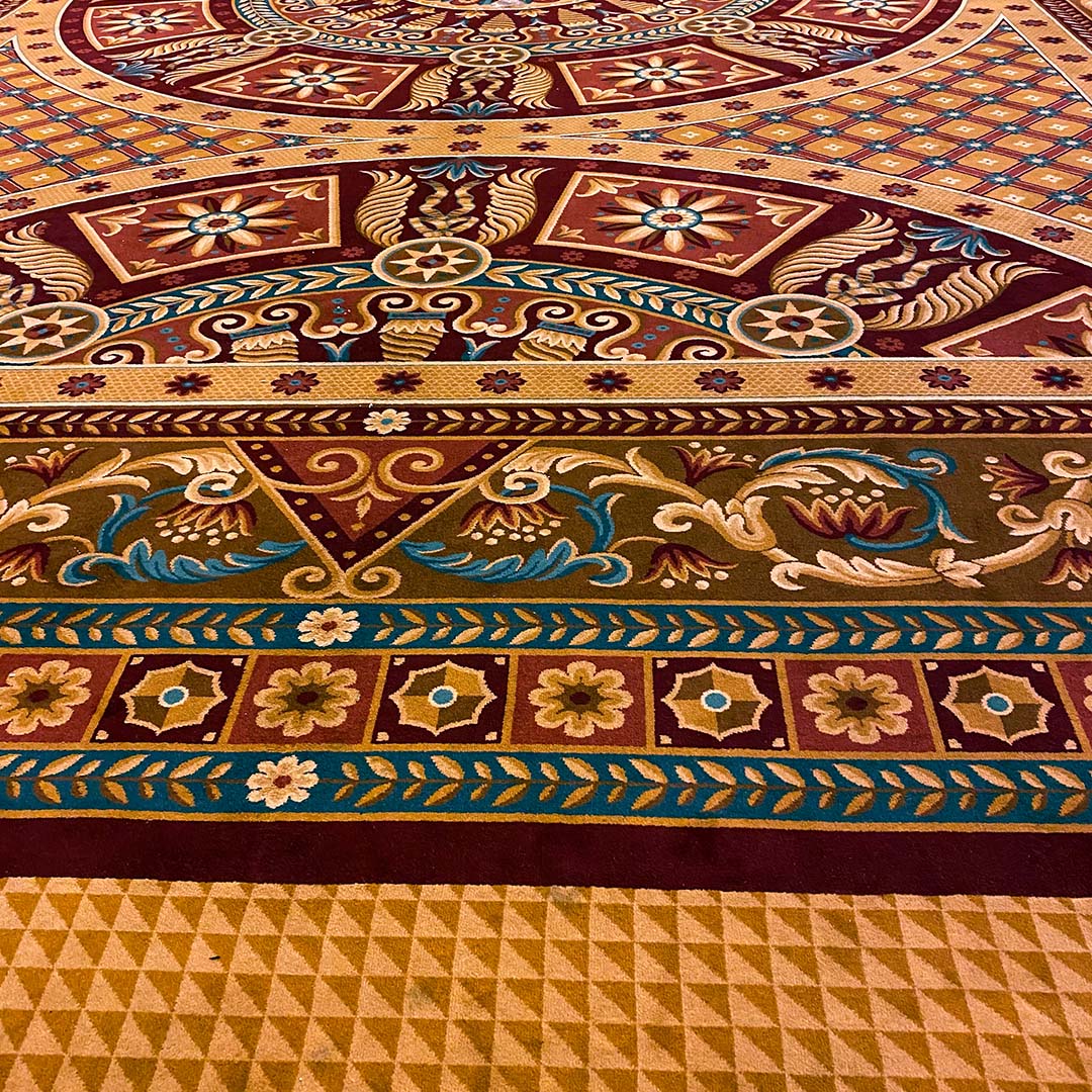 Caesars Palace convention center carpet