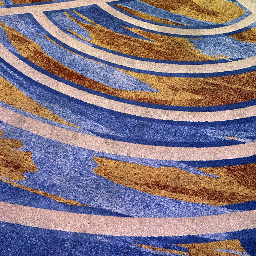 The Chandelier Bar carpet
