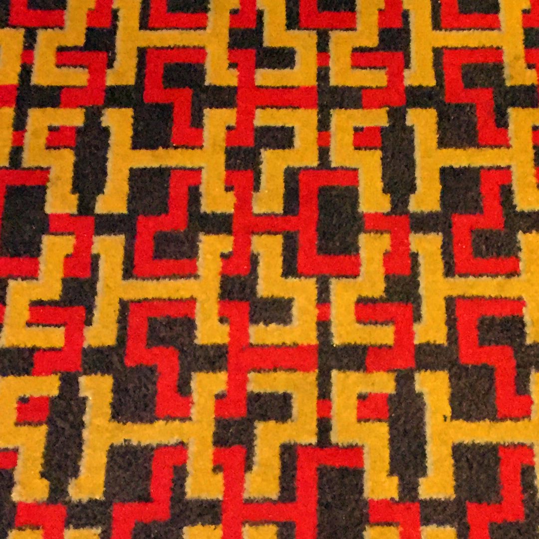 Golden Nugget casino carpet