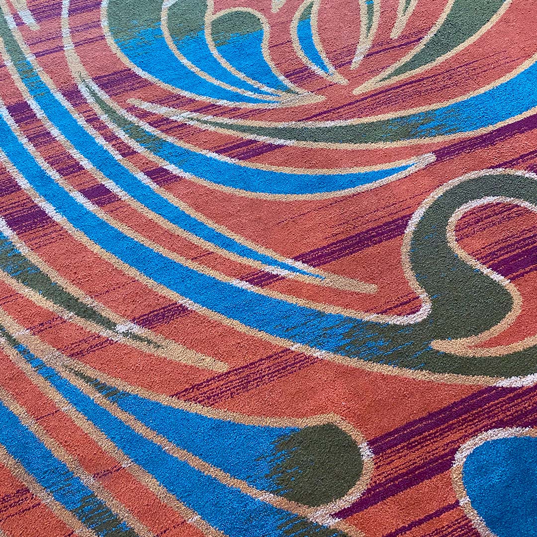 MGM Grand hotel carpet