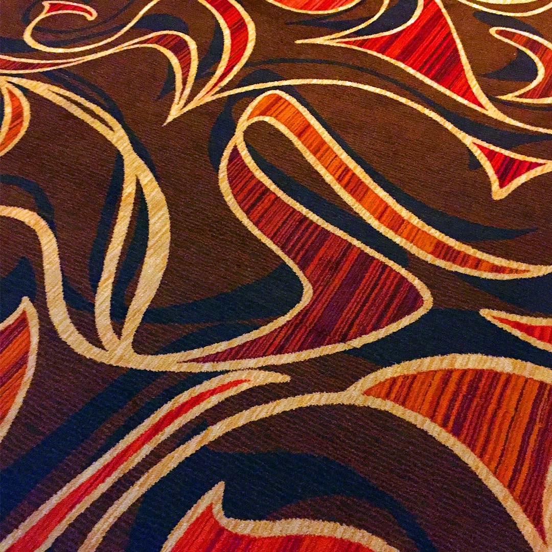 Sunset Station casino carpet