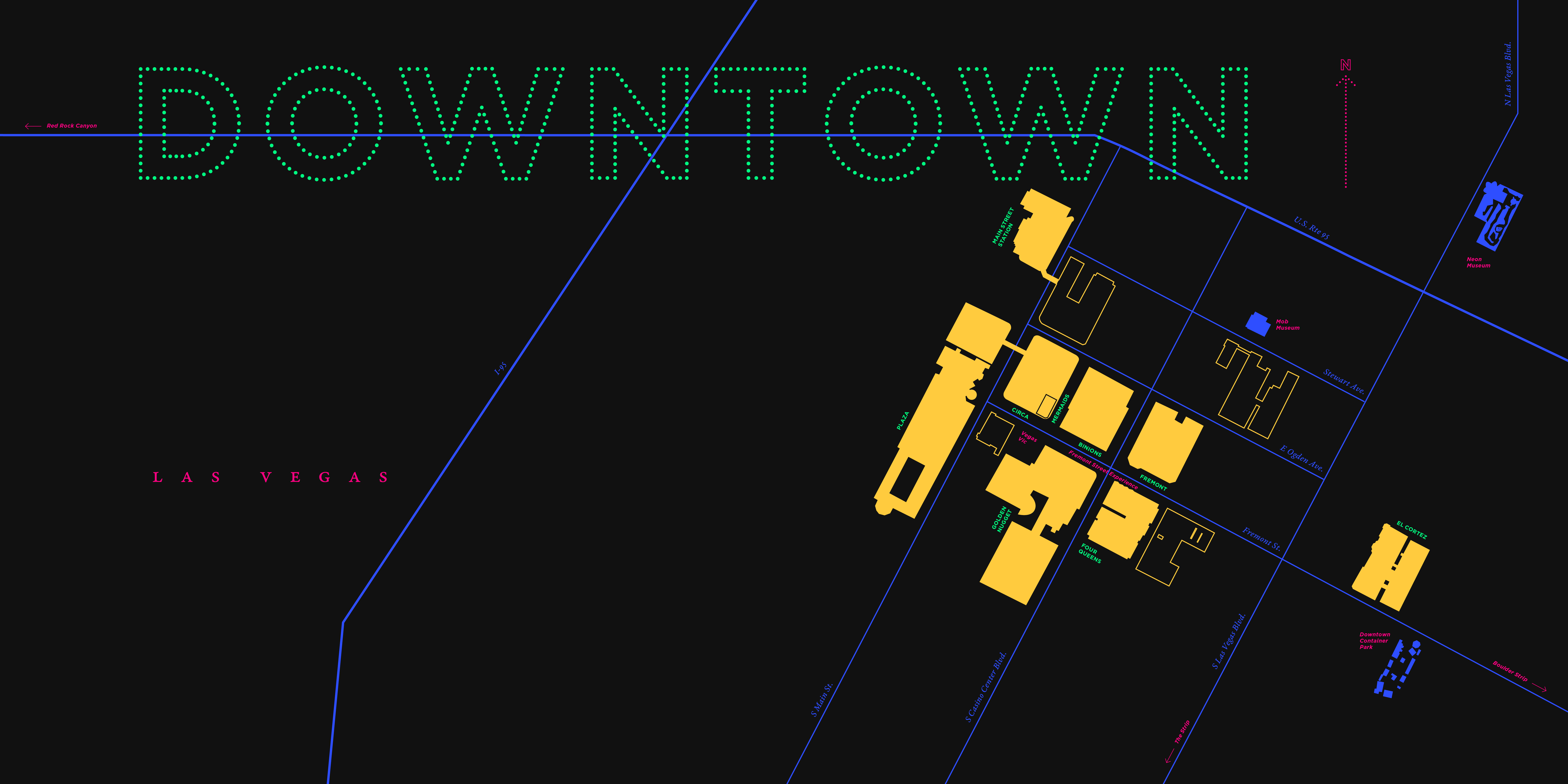 Downtown map