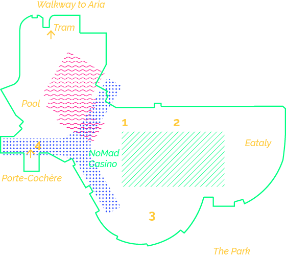 Park MGM map