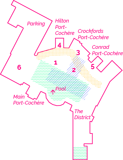 Resorts World map
