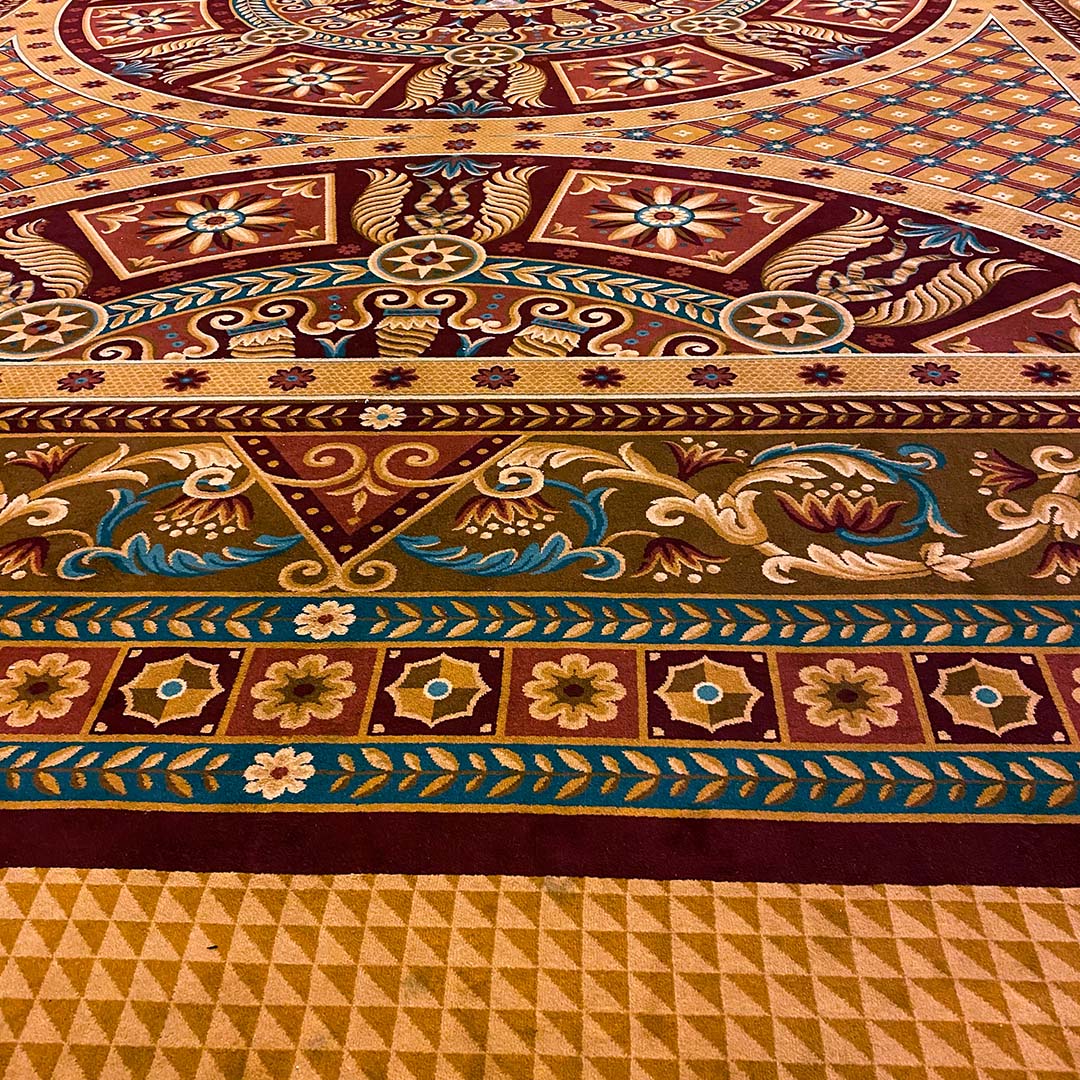 Caesars Palace convention center carpet