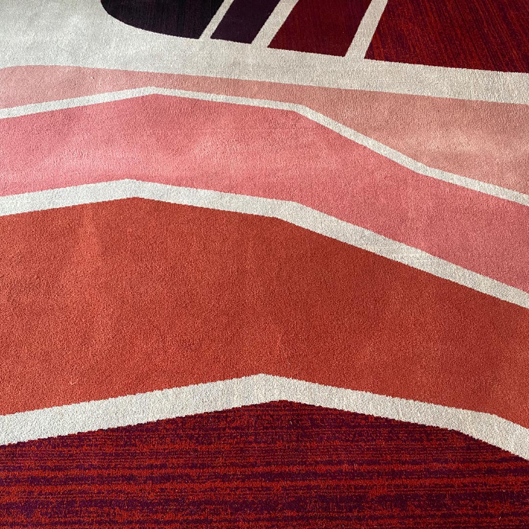 Virgin  hotel carpet