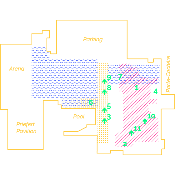 South Point map